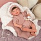Dolls Arias Усмихната кукла Химена в чанта за носене 45 см
